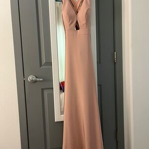 Xscape Blush Maxi Dress